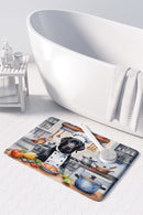 Black Labrador Retriever The Chef Memory Foam Kitchen Mat