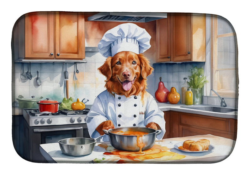 Nova Scotia Duck Tolling Retriever The Chef Dish Drying Mat