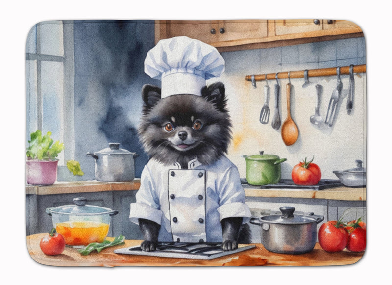 Pomeranian The Chef Memory Foam Kitchen Mat