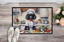 Black Poodle The Chef Doormat - 18X27 Indoor / Outdoor Rug | Made in USA