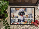Black Poodle The Chef Doormat - 18X27 Indoor / Outdoor Rug | Made in USA