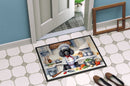 Black Poodle The Chef Doormat - 18X27 Indoor / Outdoor Rug | Made in USA