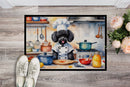 Black Poodle The Chef Doormat-24x36 Indoor / Outdoor Rug | Made in USA