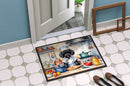 Black Poodle The Chef Doormat-24x36 Indoor / Outdoor Rug | Made in USA