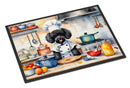 Black Poodle The Chef Doormat-24x36 Indoor / Outdoor Rug | Made in USA