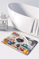 Black Poodle The Chef Memory Foam Kitchen Mat