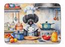 Black Poodle The Chef Memory Foam Kitchen Mat