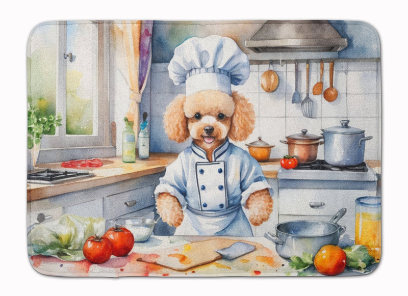 Poodle The Chef Memory Foam Kitchen Mat