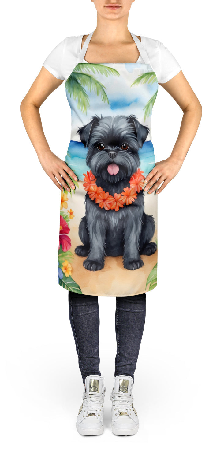 Affenpinscher Luau Apron