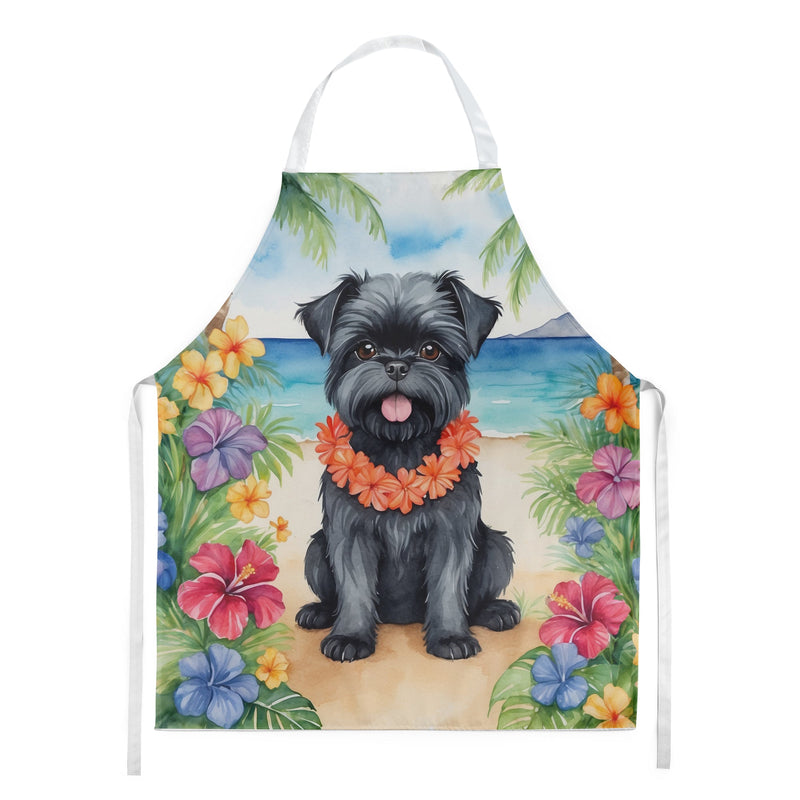 Affenpinscher Luau Apron