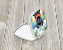 Affenpinscher Luau Compact Mirror – Stylish Purse Mirror with Artistic Covers