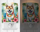 Akita Luau Ceramic Night Light