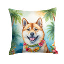 Akita Luau Throw Pillow - 14x14 Decorative Pillow – Art for Your Home & Patio