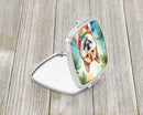 Akita Luau Compact Mirror – Stylish Purse Mirror with Artistic Covers
