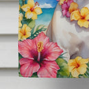 American Bulldog Luau House Flag
