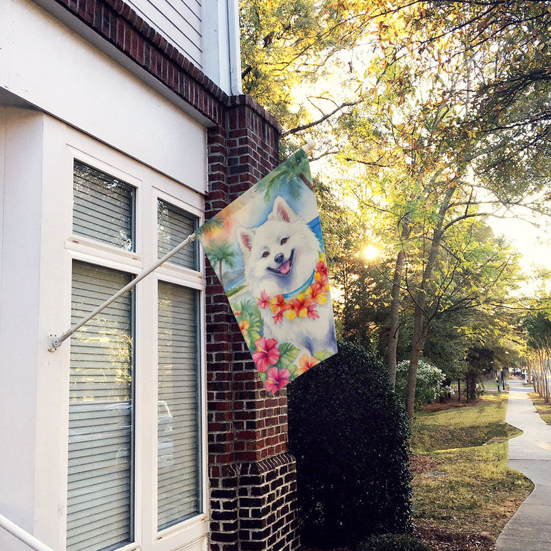 American Eskimo Luau House Flag