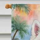 American Eskimo Luau House Flag