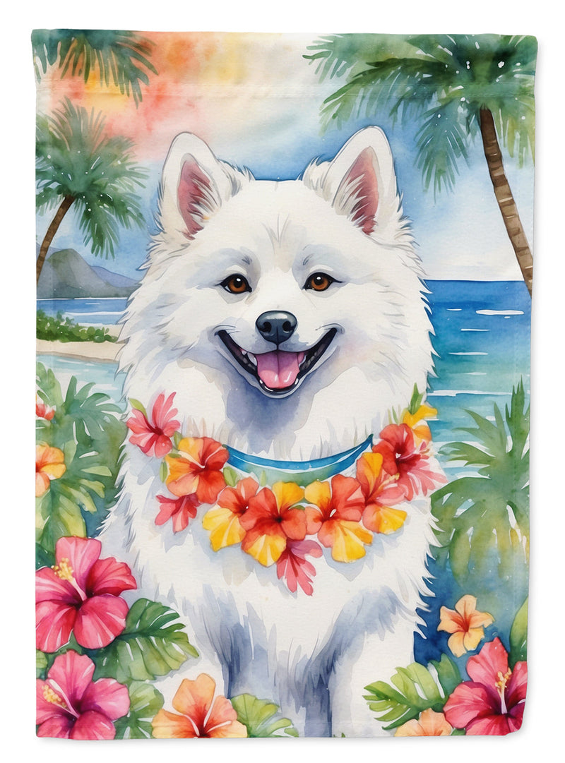 American Eskimo Luau House Flag