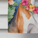 American Foxhound Luau House Flag