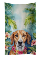 American Foxhound Luau Kitchen Towel
