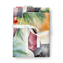 American Hairless Terrier Luau Apron – Artist-Designed Kitchen, BBQ & Craft Apron