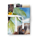 American Water Spaniel Luau Apron – Artist-Designed Kitchen, BBQ & Craft Apron