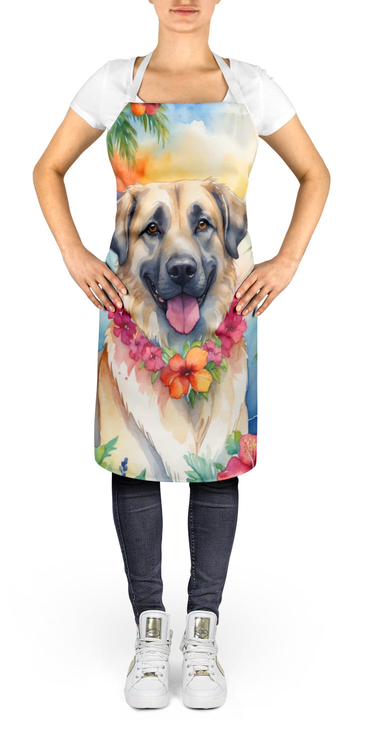 Anatolian Shepherd Luau Apron – Artist-Designed Kitchen, BBQ & Craft Apron