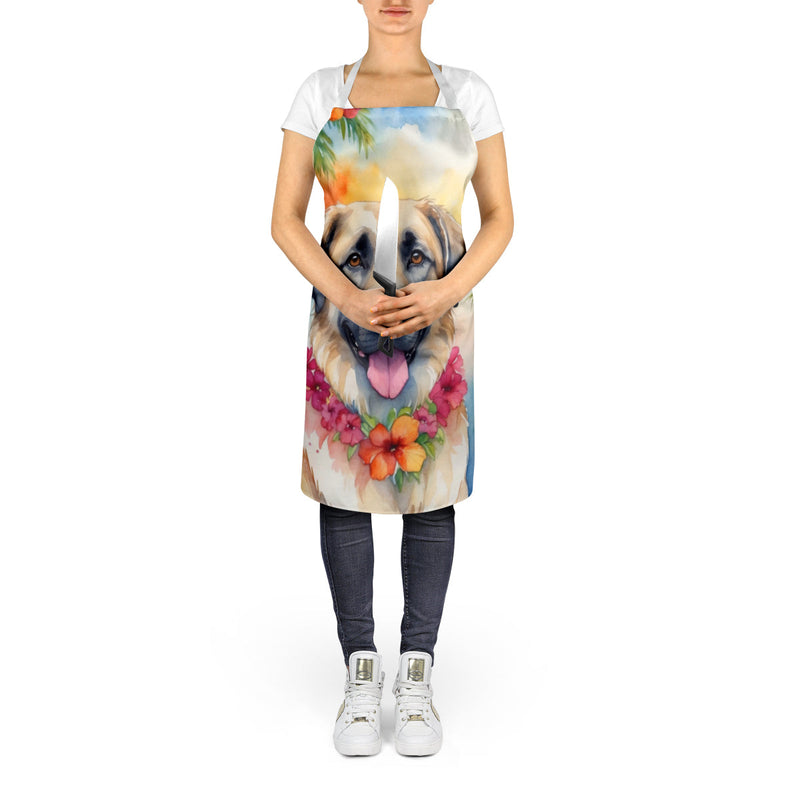 Anatolian Shepherd Luau Apron – Artist-Designed Kitchen, BBQ & Craft Apron