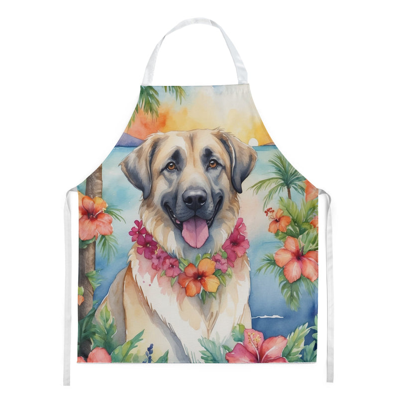 Anatolian Shepherd Luau Apron – Artist-Designed Kitchen, BBQ & Craft Apron