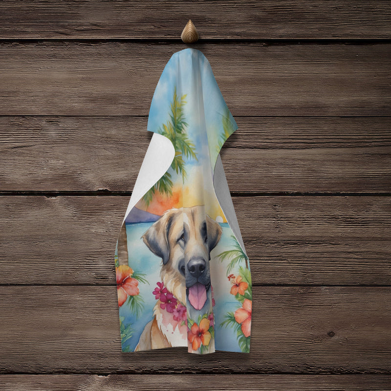 Anatolian Shepherd Luau Kitchen Towel