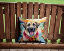 Anatolian Shepherd Luau Throw Pillow - 14x14 Decorative Pillow – Art for Your Home & Patio