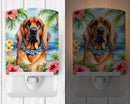 Bloodhound Luau Ceramic Night Light