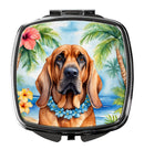 Bloodhound Luau Compact Mirror – Stylish Purse Mirror with Artistic Covers