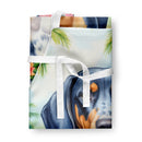 Bluetick Coonhound Luau Apron – Artist-Designed Kitchen, BBQ & Craft Apron