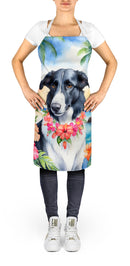 Borzoi Luau Apron – Artist-Designed Kitchen, BBQ & Craft Apron