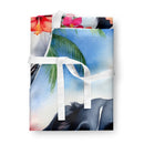 Borzoi Luau Apron – Artist-Designed Kitchen, BBQ & Craft Apron