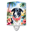 Borzoi Luau Ceramic Night Light