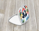 Borzoi Luau Compact Mirror – Stylish Purse Mirror with Artistic Covers