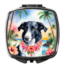 Borzoi Luau Compact Mirror – Stylish Purse Mirror with Artistic Covers
