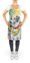 Borzoi Luau Apron – Artist-Designed Kitchen, BBQ & Craft Apron