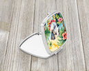 Borzoi Luau Compact Mirror – Stylish Purse Mirror with Artistic Covers