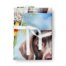 German Shorthaired Pointer Luau Apron – Artist-Designed Kitchen, BBQ & Craft Apron