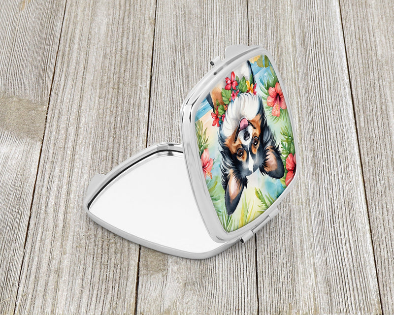 Papillon Luau Compact Mirror