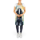 Black Poodle Luau Apron – Artist-Designed Kitchen, BBQ & Craft Apron