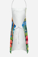 Black Poodle Luau Apron – Artist-Designed Kitchen, BBQ & Craft Apron