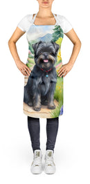 Affenpinscher Spring Garden Apron – Artist-Designed Kitchen, BBQ & Craft Apron