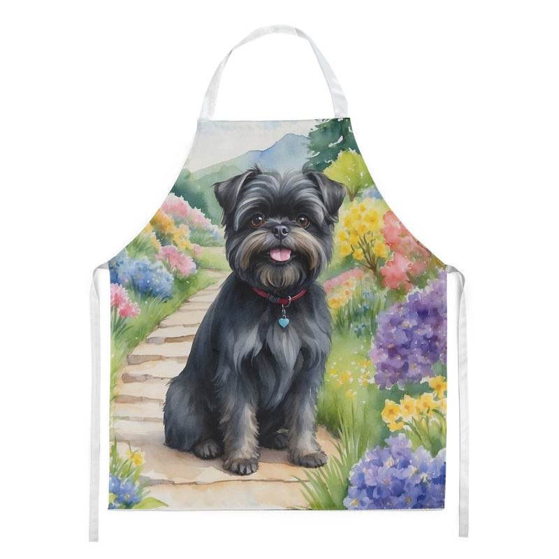 Affenpinscher Spring Garden Apron