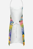 Afghan Hound Spring Garden Apron – Artist-Designed Kitchen, BBQ & Craft Apron