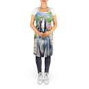 Afghan Hound Spring Garden Apron – Artist-Designed Kitchen, BBQ & Craft Apron