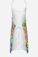 Airedale Terrier Spring Garden Apron – Artist-Designed Kitchen, BBQ & Craft Apron